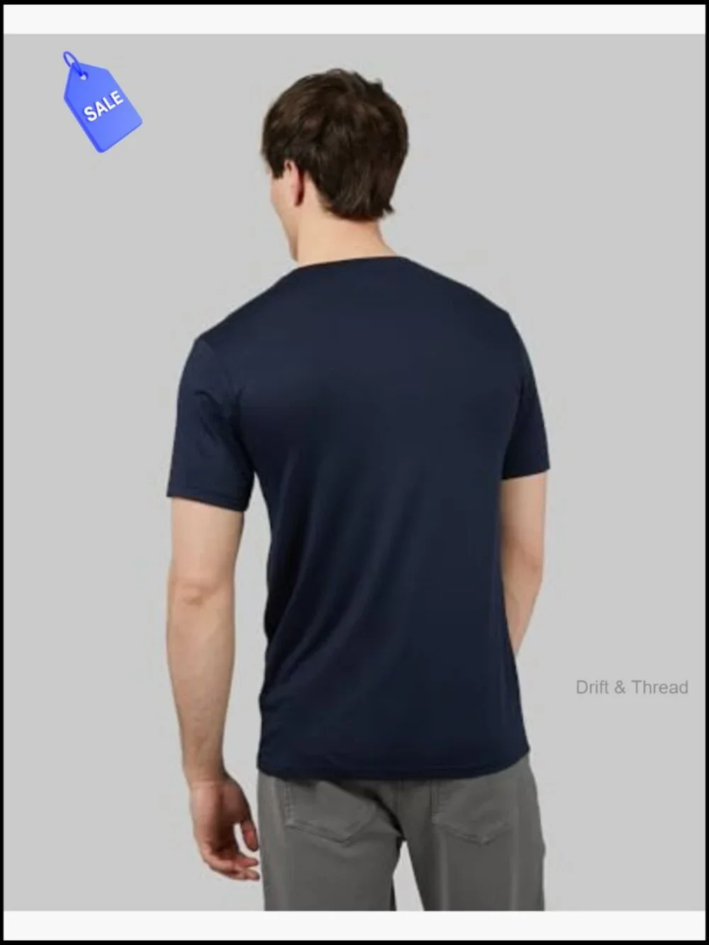 Men's Cool Classic Crewneck T-Shirt, Anti-Odor, Quick Dry, Stretch